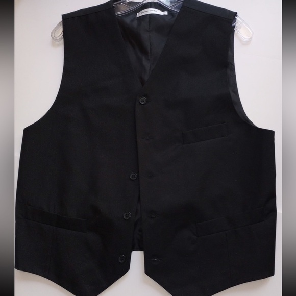 Pierre Cardin Size Medium Eclectic Grandpa, Formal Black Bow-Tie Vest - Picture 11 of 11